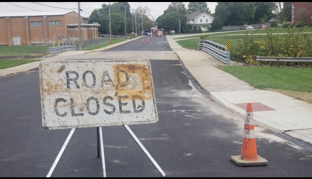 Working along High School Avenue